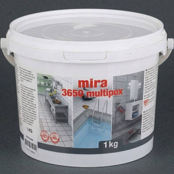 Зат Mira 3650 multipox 1кг антрацит — фото 3