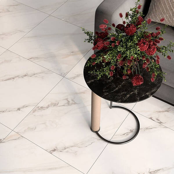 Керамогранит Cersanit Riviera White Satin Rect 59,8x59,8 см
