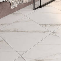 Керамограніт Cersanit Riviera White Satin Rect 59,8x59,8 см, фото №4