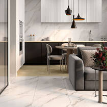 Керамограніт Cersanit Riviera White Satin Rect 59,8x119,8 см, фото №3