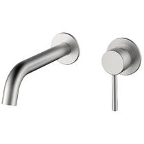 Змішувач для раковини Devit Flow 550537BN прихованого монтажу, brushed nickel, фото №2