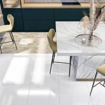 Керамограніт Інтеркерама Superwhite 12060 19 061/9 білий 60x120 см, фото №1