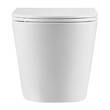 Унитаз подвесной Devit Calma DCA0530111W с крышкой soft-close, белый глянец, фото 3