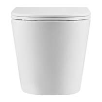 Унітаз підвісний Devit Calma DCA0530111W з кришкою soft-close, білий глянець, фото №3