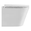 Унитаз подвесной Devit Calma DCA0530111W с крышкой soft-close, белый глянец, фото 4