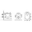 Унитаз подвесной Devit Calma DCA0530111W с крышкой soft-close, белый глянец, фото 6