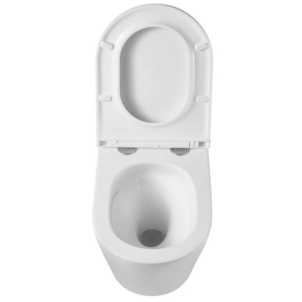 Унитаз подвесной Devit Calma DCA0530111W с крышкой soft-close, белый глянец, фото 10