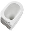 Унитаз подвесной Devit Calma DCA0530111W с крышкой soft-close, белый глянец, фото 12