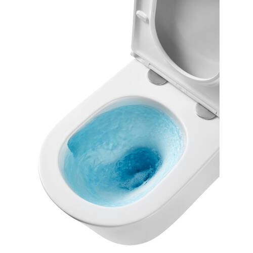 Унитаз подвесной Devit Calma DCA0530111W с крышкой soft-close, белый глянец, фото 17