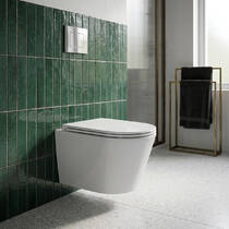 Унітаз підвісний Devit Calma DCA0530111W з кришкою soft-close, білий глянець