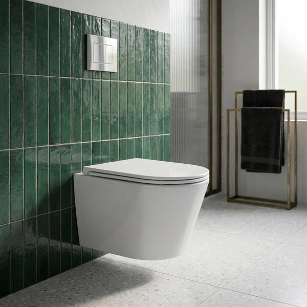 Унитаз подвесной Devit Calma DCA0530111W 515x355x365mm с крышкой