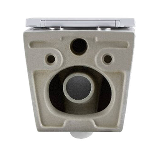 Унітаз підвісний Devit Flow DFL0460111W 490х365х370mm з кришкою soft-close, білий глянець, фото 5