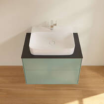 Тумба под раковину Villeroy&Boch Finion F09200GM подвесная, оливковый матовый, фото №3
