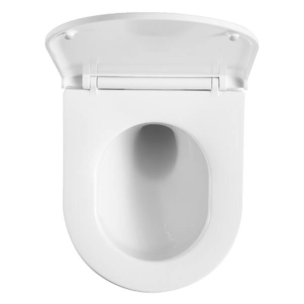Унитаз подвесной Devit Unda DUN0930111W 495x360x390 мм с крышкой soft-close, системой Vortex Flush, белый глянцевый, фото 7