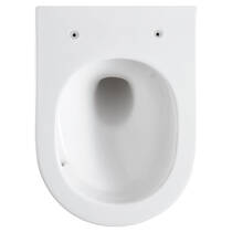 Унітаз підвісний Devit Unda DUN0930111W з кришкою soft-close, Vortex Flush, білий глянець, фото №6