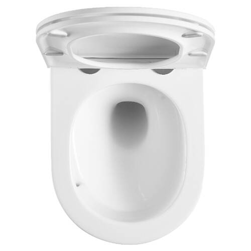 Унитаз подвесной Devit Unda DUN0930111W 495x360x390 мм с крышкой soft-close, системой Vortex Flush, белый глянцевый, фото 8
