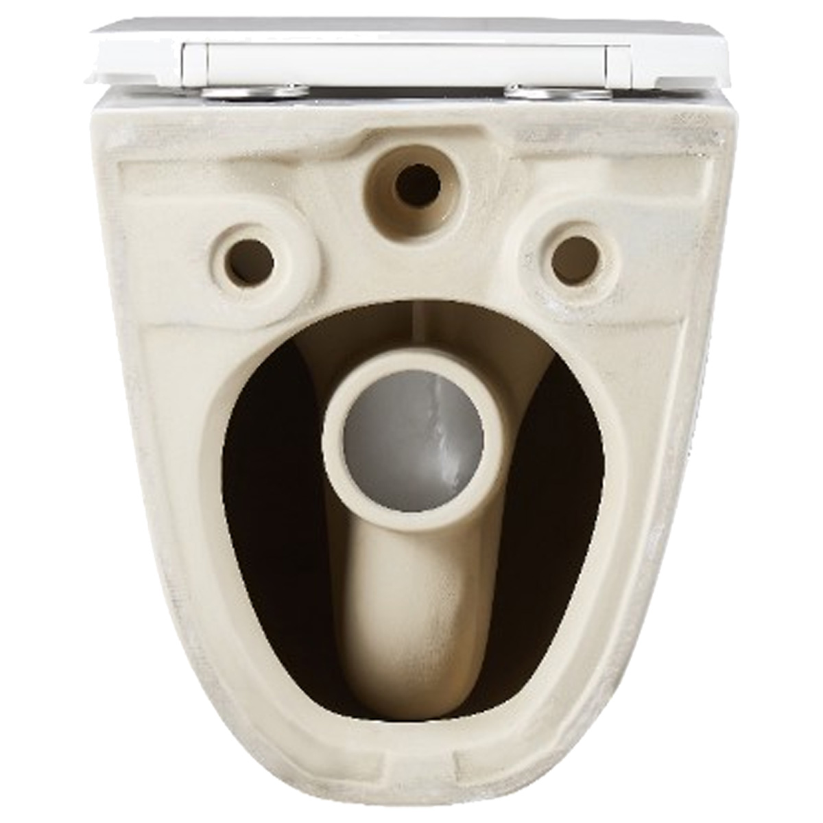 DUN0930111W Unda Унітаз підвісний 495x360x390mm з кришкою soft-close, Vortex Flush, білий глянець (1 сорт)