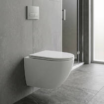 Унітаз підвісний Devit Unda DUN0930111W з кришкою soft-close, Vortex Flush, білий глянець, фото №1