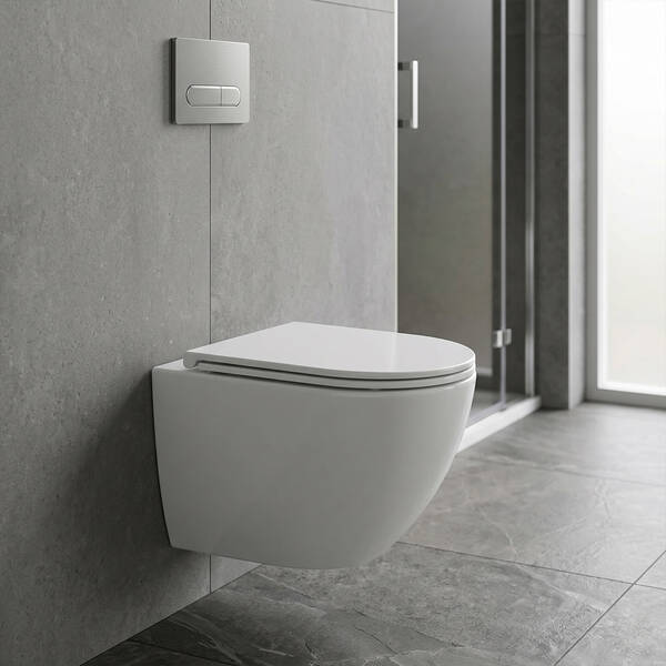 Унитаз подвесной Devit Unda DUN0930111W 495x360x390 мм с крышкой soft-close, системой Vortex Flush, белый глянцевый, фото 1