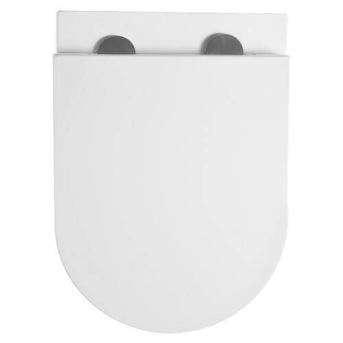 Унитаз подвесной Devit Unda DUN0930111W 495x360x390 мм с крышкой soft-close, системой Vortex Flush, белый глянцевый, фото 5