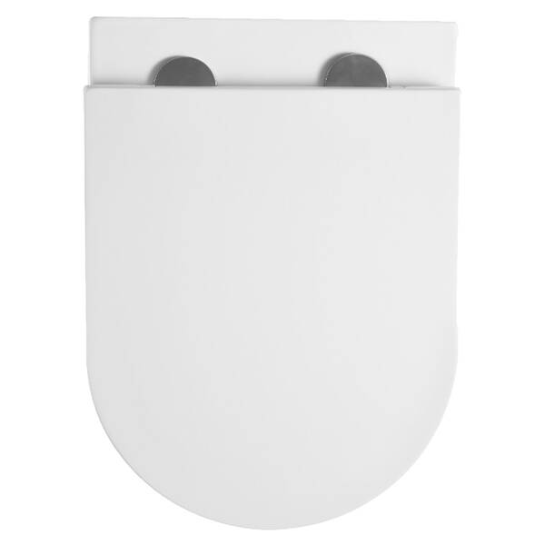 Унитаз подвесной Devit Unda DUN0930111W 495x360x390 мм с крышкой soft-close, системой Vortex Flush, белый глянцевый, фото 5