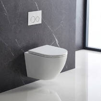 Унітаз підвісний Devit Flow DFL0460111MW 490х365х370mm з кришкою soft-close, матовий білий