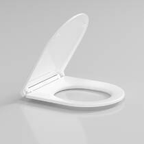 Крышка для унитаза Devit Calma DCA0530111W с механизмом soft-close, белый глянцевый, фото №1