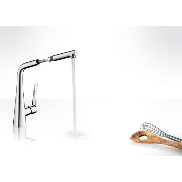 Змішувач для кухні Hansgrohe Metris 14821000, фото 5