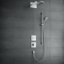 Змішувач прихованого монтажу для душу Hansgrohe ShowerSelect Highflow 15760000 з термостатом, фото №3