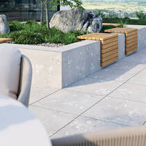 Керамогранит Lassel-Rako Castone Outdoor DAR66858 beige 60х60 см, фото №1