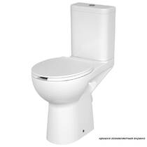 Унітаз-компакт Cersanit Etiuda 579 CLEAN ON 010 3/6 л без сидіння (K11-0221), фото №3