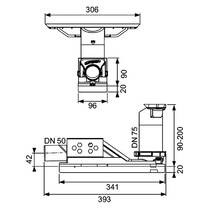 Сифон стандартный TECE Drainway DN 50 693010 горизонтальный, фото №3