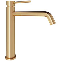 Змішувач для раковини Devit Flow 550533BG brushed gold, фото №2