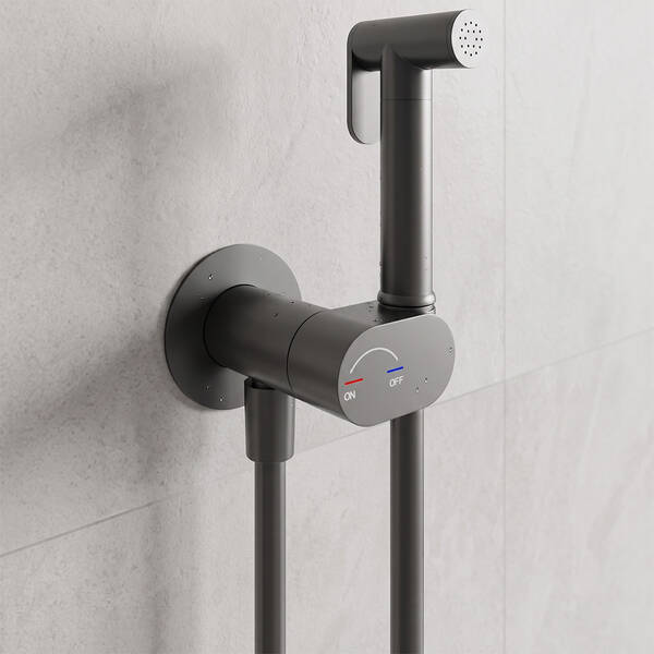 Гігієнічний душ Devit Flow 550539GM, gun metal