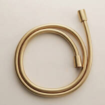 Душевой шланг Devit Flow D113000001000BG с латунными гайками G1/2’’ длиной 1,5 м, brushed gold, фото №1