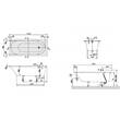 Ванная квариловая Villeroy&Boch Oberon uBQ177OBE2V-RW 170х70см белый мат, фото 3