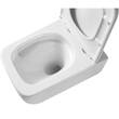 Унітаз підвісний Devit Grid DGR0760111W безобідковий з кришкою soft-close та Vortex Flush, білий, фото 9