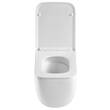Унітаз підвісний Devit Grid DGR0760111W безобідковий з кришкою soft-close та Vortex Flush, білий, фото 8