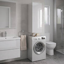 Шафка Geberit Aniara 504.059.01.1 підвісна колір білий глянець, фото №7