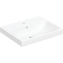 Раковина Geberit Aniara 510.050.00.1 підвісна/меблева 53 см з переливом, з отв.під змішувач, білий глянець, фото №1