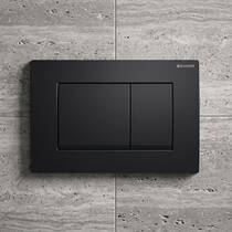 Клавіша змиву Geberit Delta20 square 115.137.14.1 чорний мат