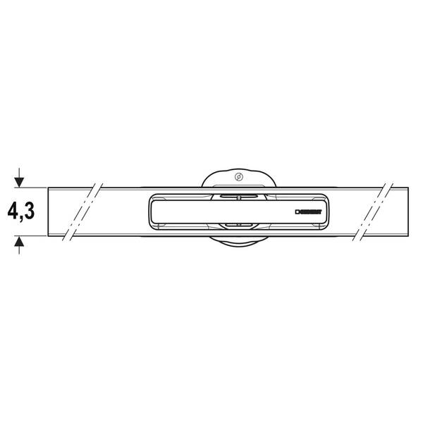 154.501.KS.1 CleanLine30 Кришка душового канала, L30-90см, нержавіюча сталь матова — фото 6