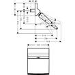 Верхній душ Hansgrohe Raindance Rainfall 26442000, фото 2