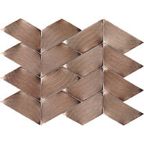 Мозаїка Lantic Colonial Gravity Aluminium Trace Copper 100245672 22,1х28,1х0,36 см, фото №2