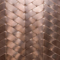 Мозаїка Lantic Colonial Gravity Aluminium Trace Copper 100245672 22,1х28,1х0,36 см, фото №3