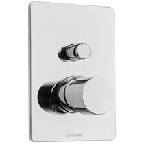 Душова система прихованого монтажу Bossini Tetis 250 M00820000030008 на 2 споживачі, хром, фото №3