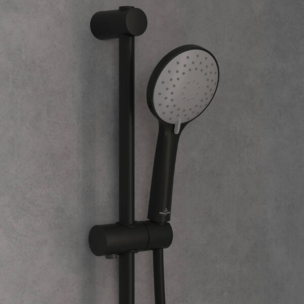 TVS109004000K5 Universal Showers Душовий набір, чорний матовий — фото 4