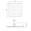 Верхній душ Villeroy & Boch Universal Showers TVC00040220061 хром, фото 3
