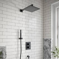 Верхний душ Villeroy & Boch Universal Showers TVC000002000K5 25 см, черный матовый, фото №4