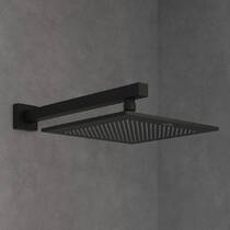 Верхній душ Villeroy & Boch Universal Showers TVC000002000K5 25 см, чорний матовий